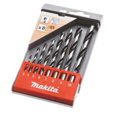 COFFRET 8 FORETS BOIS CYLINDRIQUES / D 57227 / 0088381462327 - D'ORIGINE MAKITA