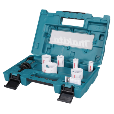 KIT SCIES CLOCHES BI METAL PLOMBIER 9P - D 63965 - 0088381532365 - D'ORIGINE MAKITA