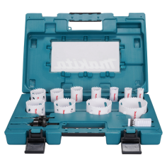 KIT SCIES CLOCHES BI METAL PLOMBIER 14P - D 63971 - 0088381532372 - D'ORIGINE MAKITA