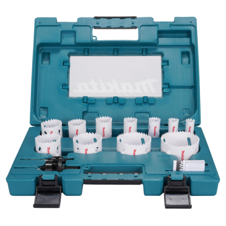 KIT SCIES CLOCHES BI METAL PLOMBIER 14P - D 63971 - 0088381532372 - D'ORIGINE MAKITA