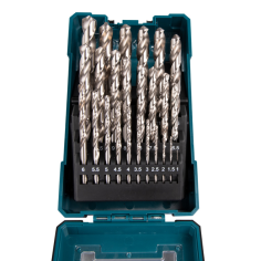 COFFRET 25 FORETS METAL HSS G / D 67555 / 0088381549189 - D'ORIGINE MAKITA