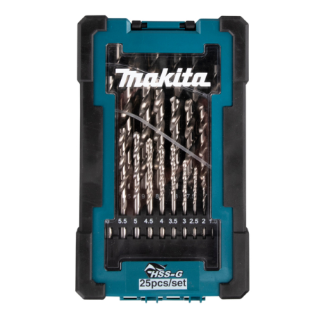 COFFRET 25 FORETS METAL HSS G / D 67555 / 0088381549189 - D'ORIGINE MAKITA COFFRET 25 FORETS METAL HSS G / D 67555 / 0088381549189 - D'ORIGINE MAKITA