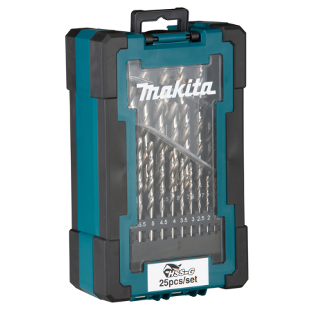 COFFRET 25 FORETS METAL HSS G / D 67555 / 0088381549189 - D'ORIGINE MAKITA COFFRET 25 FORETS METAL HSS G / D 67555 / 0088381549189 - D'ORIGINE MAKITA