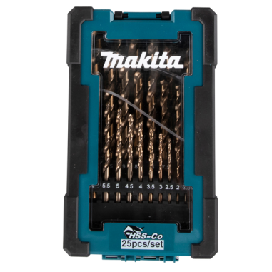 COFFRET 25 FORETS METAL HSS CO / D 67577 / 0088381549202 - D'ORIGINE MAKITA COFFRET 25 FORETS METAL HSS CO / D 67577 / 0088381549202 - D'ORIGINE MAKITA