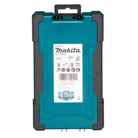 COFFRET 25 FORETS METAL HSS CO / D 67577 / 0088381549202 - D'ORIGINE MAKITA COFFRET 25 FORETS METAL HSS CO / D 67577 / 0088381549202 - D'ORIGINE MAKITA