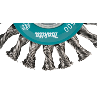 BROSSE CONIQUE X LOCK 115MM FILS ACIER TORSADES F / D 73405 / 0088381574235 - D'ORIGINE MAKITA BROSSE CONIQUE X LOCK 115MM FILS ACIER TORSADES F / D 73405 / 0088381574235 - D'ORIGINE MAKITA