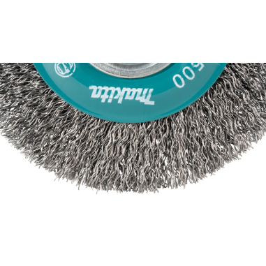 BROSSE CONIQUE X LOCK 115MM FILS ACIER ONDULES / D 73427 / 0088381574259 - D'ORIGINE MAKITA BROSSE CONIQUE X LOCK 115MM FILS ACIER ONDULES / D 73427 / 0088381574259 - D'ORIGINE MAKITA