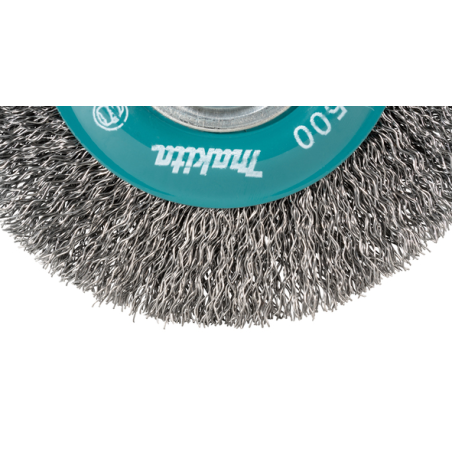 BROSSE CONIQUE X LOCK 115MM FILS ACIER ONDULES / D 73427 / 0088381574259 - D'ORIGINE MAKITA BROSSE CONIQUE X LOCK 115MM FILS ACIER ONDULES / D 73427 / 0088381574259 - D'ORIGINE MAKITA