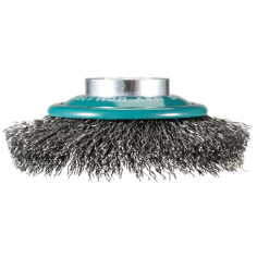 BROSSE BOISSEAU X LOCK 100MM FILS ACIER ONDULES / D 73449 / 0088381582292 - D'ORIGINE MAKITA