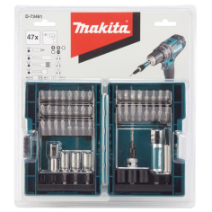 COFFRET EMBOUTS 47PCS / D 73461 / 0088381584821 - D'ORIGINE MAKITA 2