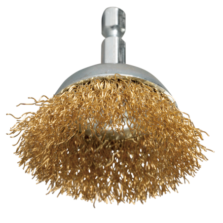 BROSSE BOISSEAU FILS LAITON 38MM / D 73601 / 0088381586139 - D'ORIGINE MAKITA