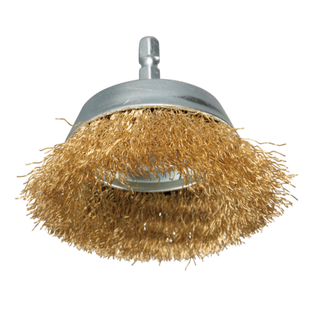 BROSSE BOISSEAU FILS LAITON 63MM / D 73623 / 0088381586153 - D'ORIGINE MAKITA