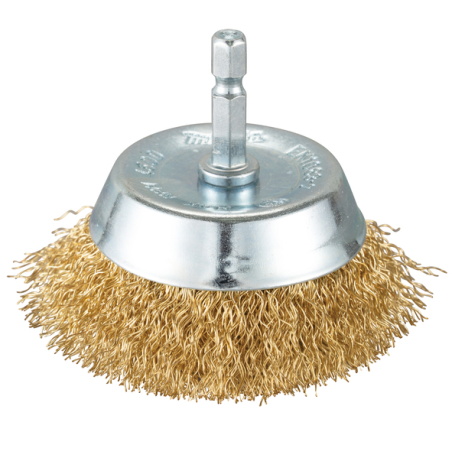 BROSSE BOISSEAU FILS LAITON 63MM / D 73623 / 0088381586153 - D'ORIGINE MAKITA