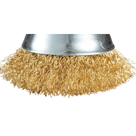 BROSSE BOISSEAU FILS LAITON 63MM / D 73623 / 0088381586153 - D'ORIGINE MAKITA