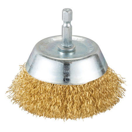 BROSSE BOISSEAU FILS LAITON 75MM / D 73639 / 0088381586160 - D'ORIGINE MAKITA