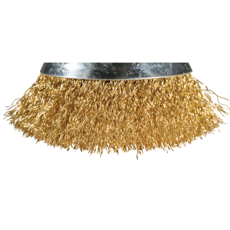 BROSSE BOISSEAU FILS LAITON 75MM / D 73639 / 0088381586160 - D'ORIGINE MAKITA