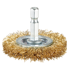 BROSSE CIRCULAIRE FILS LAITON 50MM / D 73667 / 0088381586191 - D'ORIGINE MAKITA