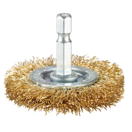 BROSSE CIRCULAIRE FILS LAITON 50MM / D 73667 / 0088381586191 - D'ORIGINE MAKITA