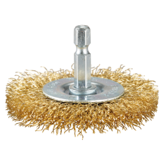 BROSSE CIRCULAIRE FILS LAITON 63MM / D 73673 / 0088381586207 - D'ORIGINE MAKITA