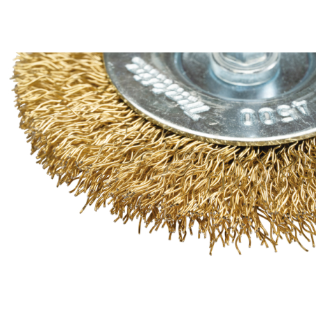 BROSSE CIRCULAIRE FILS LAITON 75MM / D 73689 / 0088381586214 - D'ORIGINE MAKITA