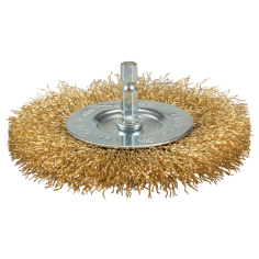 BROSSE CIRCULAIRE FILS LAITON 100MM / D 73695 / 0088381586221 - D'ORIGINE MAKITA