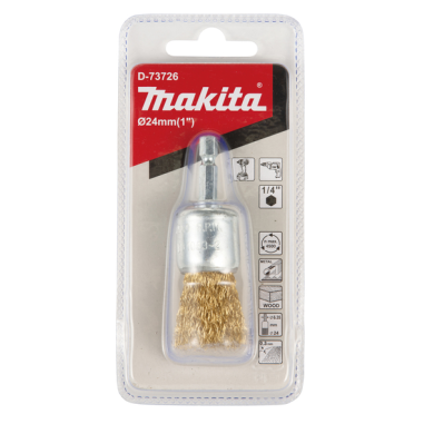 BROSSE PINCEAU FILS LAITON 24MM / D 73726 / 0088381586252 - D'ORIGINE MAKITA
