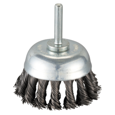 BROSSE BOISSEAU FILS TORSADES 63MM / D 73798 / 0088381586429 - D'ORIGINE MAKITA