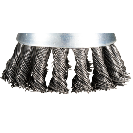 BROSSE BOISSEAU FILS TORSADES 63MM / D 73798 / 0088381586429 - D'ORIGINE MAKITA