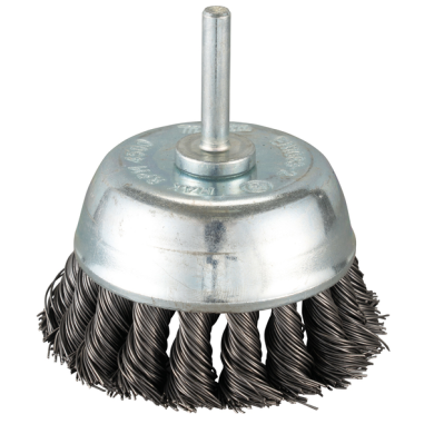 BROSSE BOISSEAU FILS TORSADES 75MM / D 73807 / 0088381586436 - D'ORIGINE MAKITA