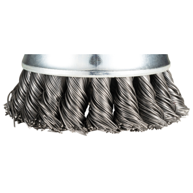 BROSSE BOISSEAU FILS TORSADES 75MM / D 73807 / 0088381586436 - D'ORIGINE MAKITA