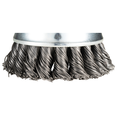 BROSSE BOISSEAU FILS TORSADES 75MM / D 73807 / 0088381586436 - D'ORIGINE MAKITA