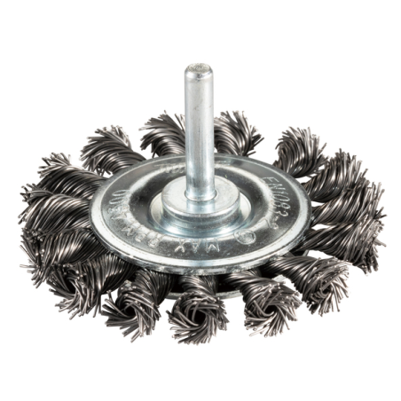 BROSSE CIRCULAIRE FILS TORSADES 75MM / D 73813 / 0088381586443 - D'ORIGINE MAKITA