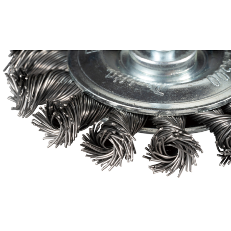 BROSSE CIRCULAIRE FILS TORSADES 75MM / D 73813 / 0088381586443 - D'ORIGINE MAKITA