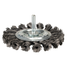 BROSSE CIRCULAIRE FILS TORSADES 100MM / D 73829 / 0088381586450 - D'ORIGINE MAKITA