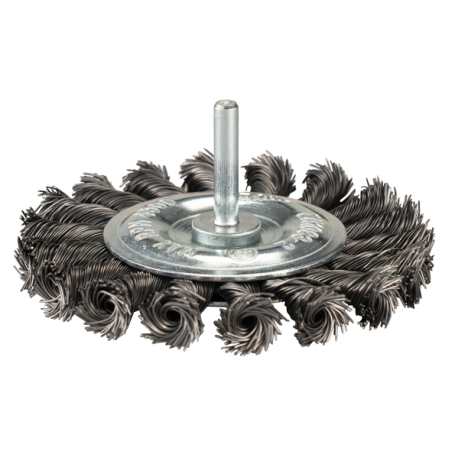 BROSSE CIRCULAIRE FILS TORSADES 100MM / D 73829 / 0088381586450 - D'ORIGINE MAKITA