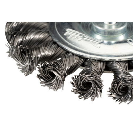 BROSSE CIRCULAIRE FILS TORSADES 100MM / D 73829 / 0088381586450 - D'ORIGINE MAKITA