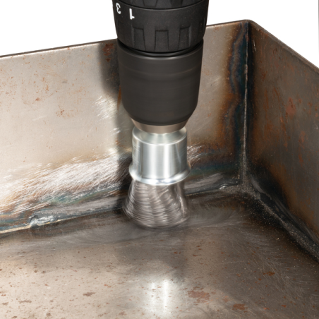 BROSSE PINCEAU FILS TORSADES 28MM / D 73863 / 0088381586498 - D'ORIGINE MAKITA