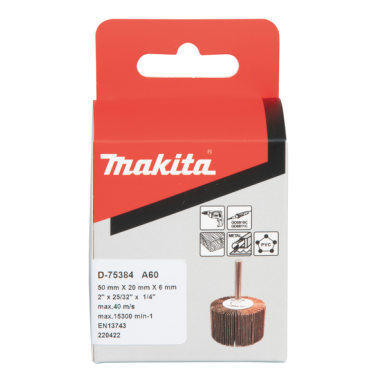 ROUES A LAMELLES- A60 - D 75384 - 0088381594868 - D'ORIGINE MAKITA