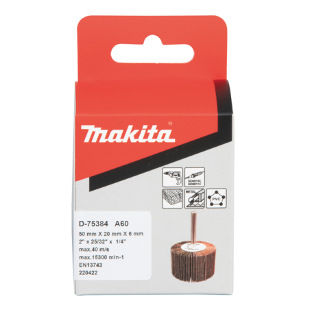 ROUES A LAMELLES- A60 - D 75384 - 0088381594868 - D'ORIGINE MAKITA