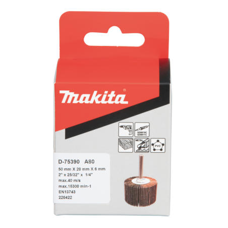 ROUES A LAMELLES- A80 - D 75390 - 0088381594875 - D'ORIGINE MAKITA