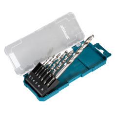 COFFRET FORETS METAL HSS G (6 PCS) / D 75742 / 0088381597234 - D'ORIGINE MAKITA 2