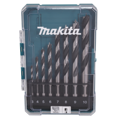 COFFRET 8 FORETS BOIS CYLINDRIQUES / D 77257 / 0088381787635 - D'ORIGINE MAKITA