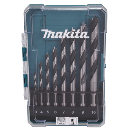 COFFRET 8 FORETS BOIS CYLINDRIQUES / D 77257 / 0088381787635 - D'ORIGINE MAKITA