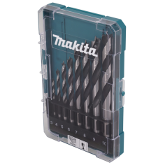 COFFRET 8 FORETS BOIS CYLINDRIQUES / D 77257 / 0088381787635 - D'ORIGINE MAKITA 2