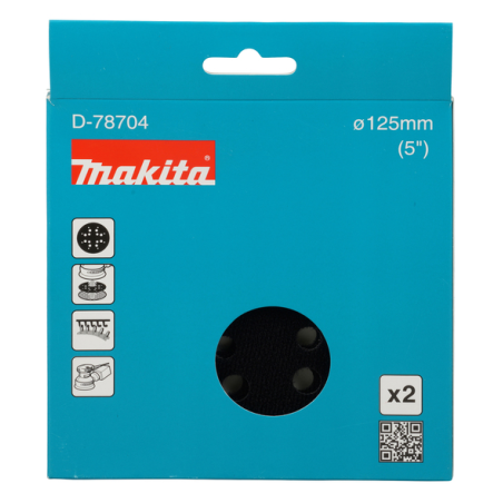 DISQUE TAMPON ECO 125MM / D 78704 / 0197050354402 - D'ORIGINE MAKITA