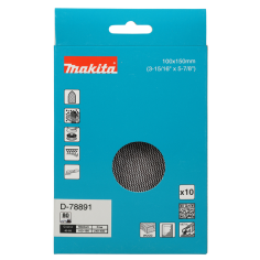 ABRASIF EN MAILLE 100X150 A80 X10 / D 78891 / 3240890944801 - D'ORIGINE MAKITA 2