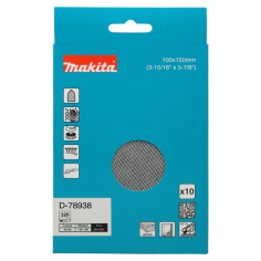 ABRASIF EN MAILLE 100X150 A320 X10 / D 78938 / 3240890944849 - D'ORIGINE MAKITA 2