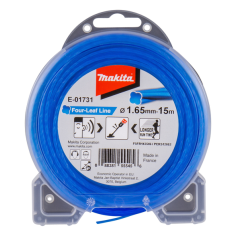 FIL NYLON TREFLE TORSADE 1.65 15M / E 01731 / 0088381555456 - D'ORIGINE MAKITA