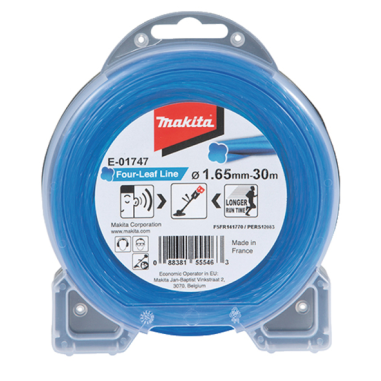 FIL NYLON TREFLE TORSADE 1.65 30M / E 01747 / 0088381555463 - D'ORIGINE MAKITA