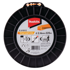 FIL NYLON TREFLE TORSADE 2.4 225M / E 01812 / 0088381555531 - D'ORIGINE MAKITA